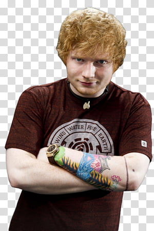 Ed Sheeran transparent background PNG clipart thumbnail