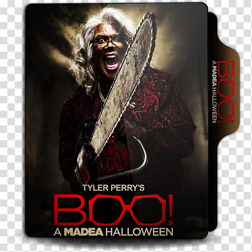Boo A Madea Halloween  Folder Icon, Boo a madea halloween transparent background PNG clipart