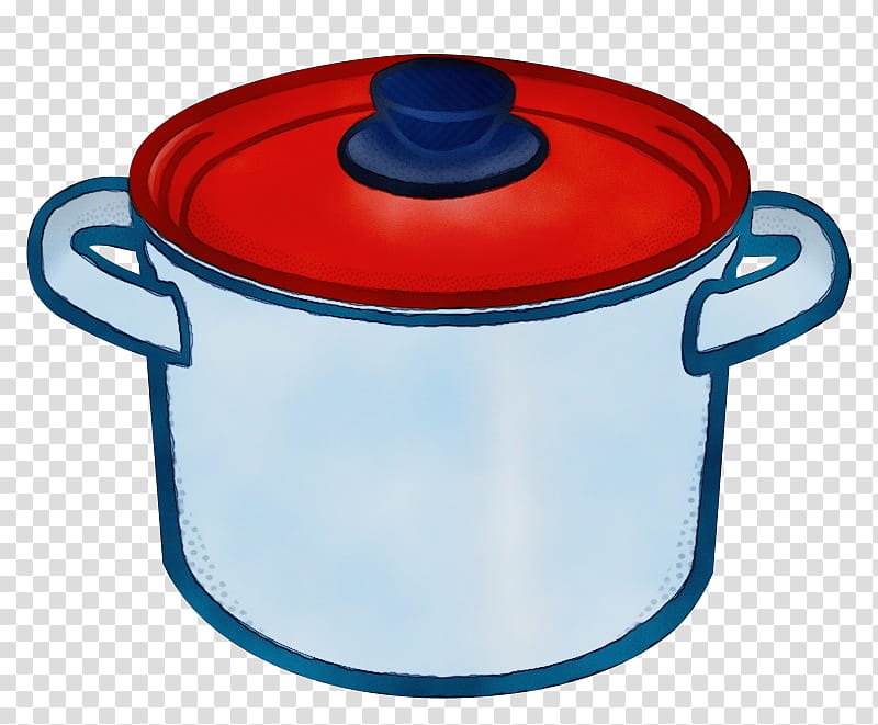 Watercolor Drawing, Paint, Wet Ink, Pots, Frying Pan, Cookware, Cooking, Instant Pot transparent background PNG clipart