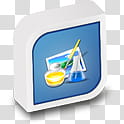 Blokt Icon Set , l-blue, paint logo transparent background PNG clipart
