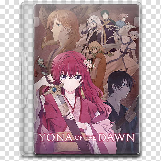 TV Show Icon , Yona of the Dawn, Yona of the Dawn disc case transparent background PNG clipart