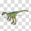 Spore Dinosaurs Eocursor, green t-rex plastic toy transparent background PNG clipart