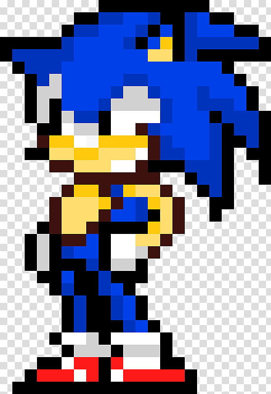 Sonic (DeltaRune Style) transparent background PNG clipart