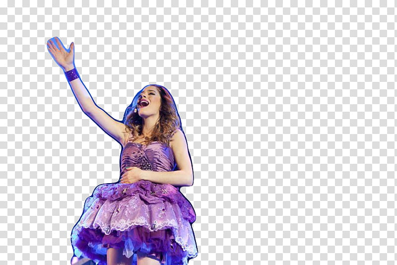 Martina Stoessel shoot Violetta en Vivo transparent background PNG clipart