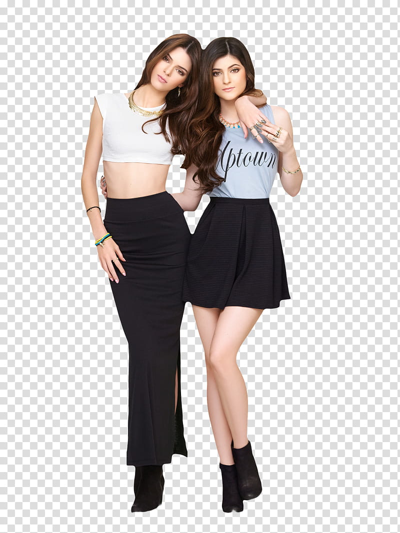 Kylie And Kendall Jenner transparent background PNG clipart