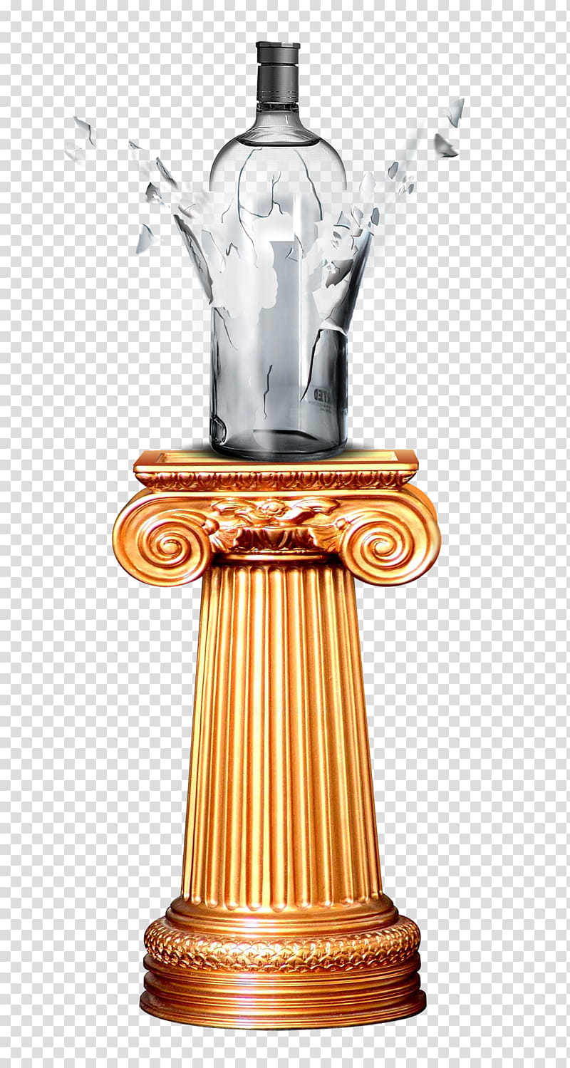 Trophy, Column, Bottle, Texture Mapping, Rendering, Resource, Barware transparent background PNG clipart