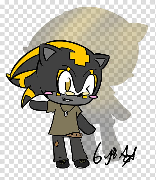 Luther chibi ref, gray Sonic character transparent background PNG clipart
