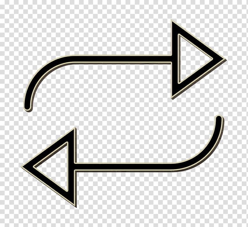 Essential Set icon Repeat icon, Line, Arrow, Logo, Symbol transparent background PNG clipart