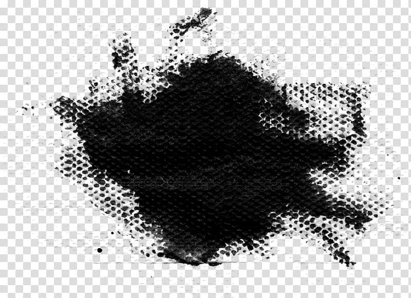 NITTY GRITTY  Large Grungy Paint Brushes, black paint on canvas transparent background PNG clipart