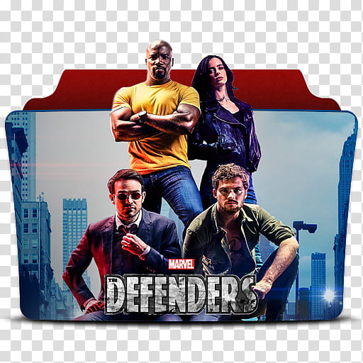 Marvel The Defenders Folder Icons, The Defenders V transparent background PNG clipart