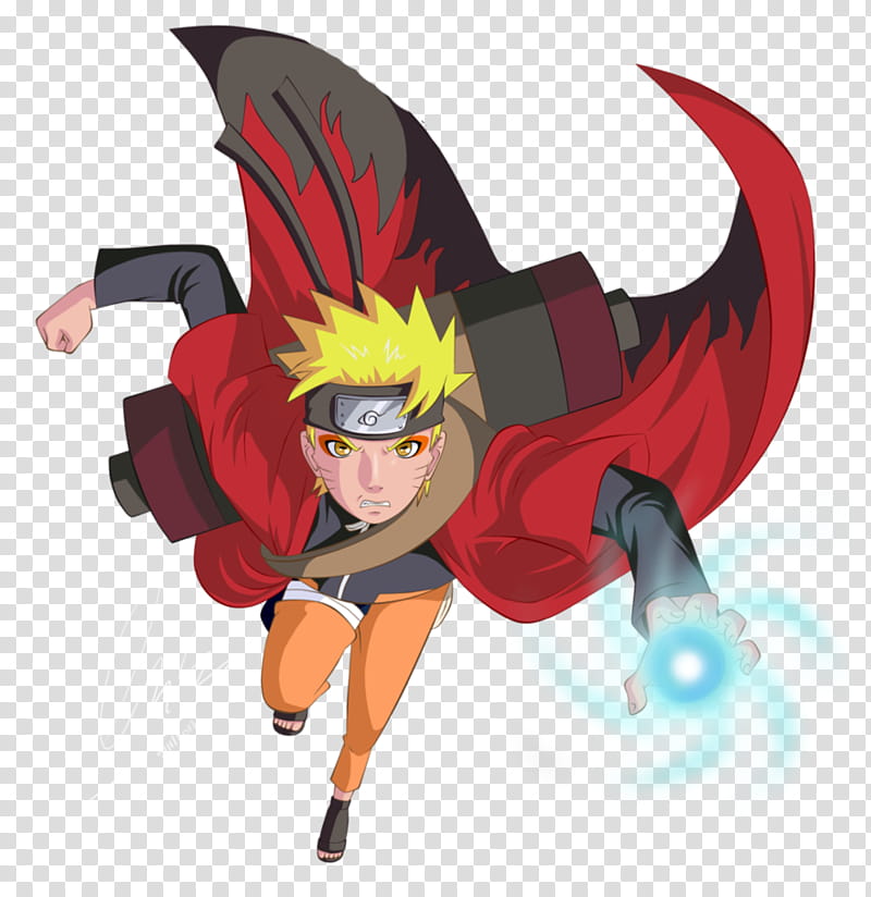 Naruto Uzumaki # (Modo Sabio) transparent background PNG clipart