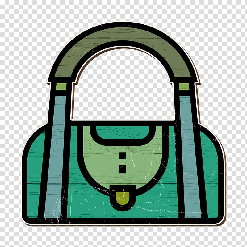 Fitness icon Bag icon Gym bag icon, Green, Handbag, Shoulder Bag, Luggage And Bags transparent background PNG clipart