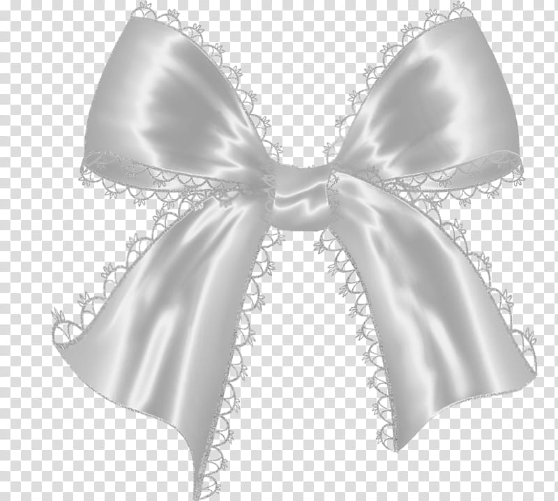 white bow art transparent background PNG clipart