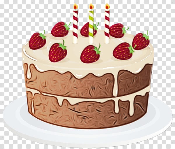 Cartoon Birthday Cake, Chocolate Cake, Black Forest Gateau, Cream, Cupcake, Mousse, Sachertorte, Tart transparent background PNG clipart