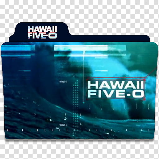 Iconos de carpetas de TV ColorFlow Set 10, Hawaii 5 O, Hawaii Five-O movie  folder icon, png