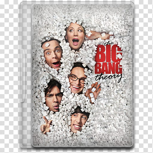 TV Show Icon , The Big Bang Theory , Big Bang Theory movie case transparent background PNG clipart