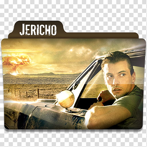 Mac TV Series Folders I J, Jericho folder icon transparent background PNG clipart
