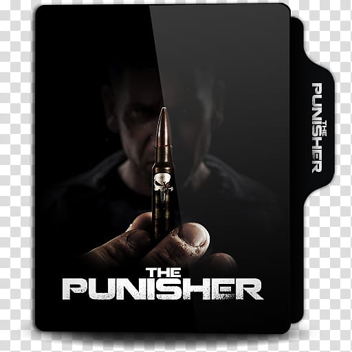 The Punisher TV Series  Folder Icon, The Punisher (d) transparent background PNG clipart