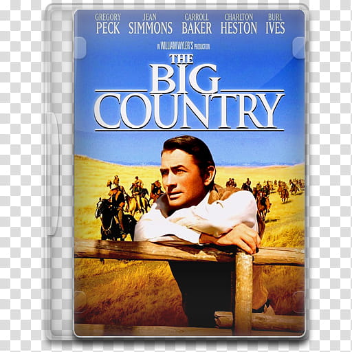 Movie Icon Mega , The Big Country, The Big Country poster transparent background PNG clipart