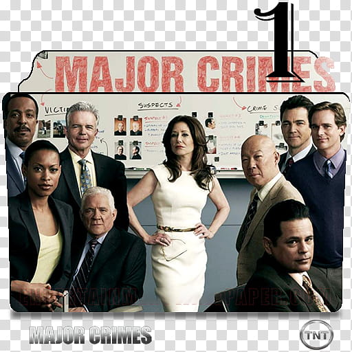 Major Crimes season folder icons, Major Crimes S ( transparent background PNG clipart