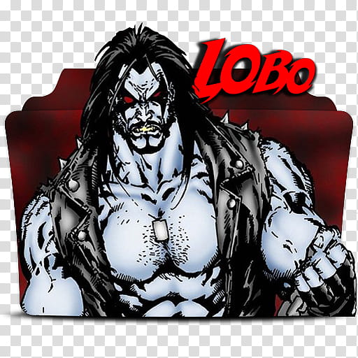 Lobo DC Folder Icon, Lobo  transparent background PNG clipart