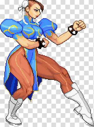 Chun li stance remake, Street Fighter Chun Li illustration transparent background PNG clipart