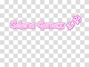 Texto de Selena Gomez transparent background PNG clipart thumbnail