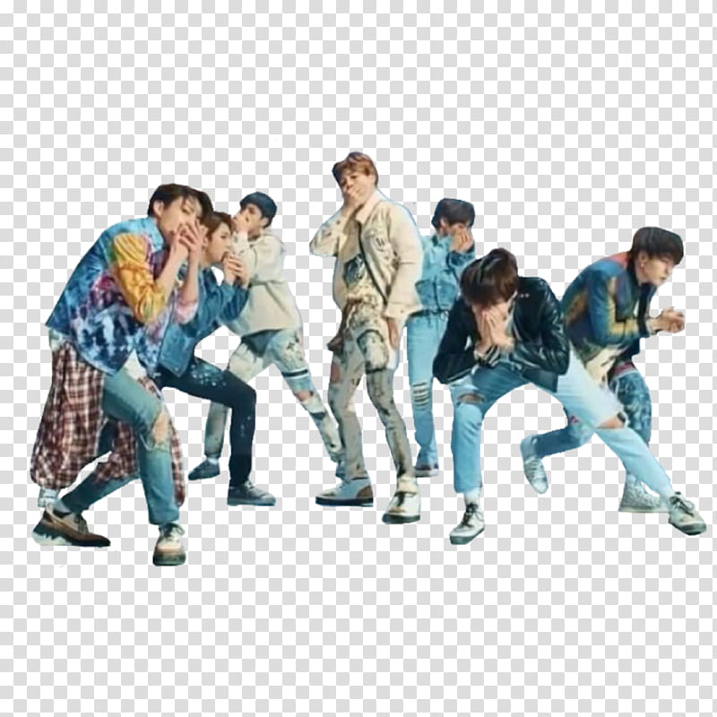 Group Of People, Bts, Fake Love Rocking Vibe Mix, Love Yourself Answer, 2018, Kpop, Love Yourself Tear, Love Yourself Her transparent background PNG clipart