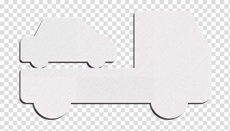 Car icon Cargo truck icon, Logo, Blackandwhite transparent background PNG clipart