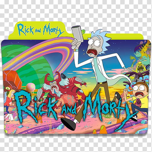 TV Series Folder Icon , Rick and Morty transparent background PNG clipart