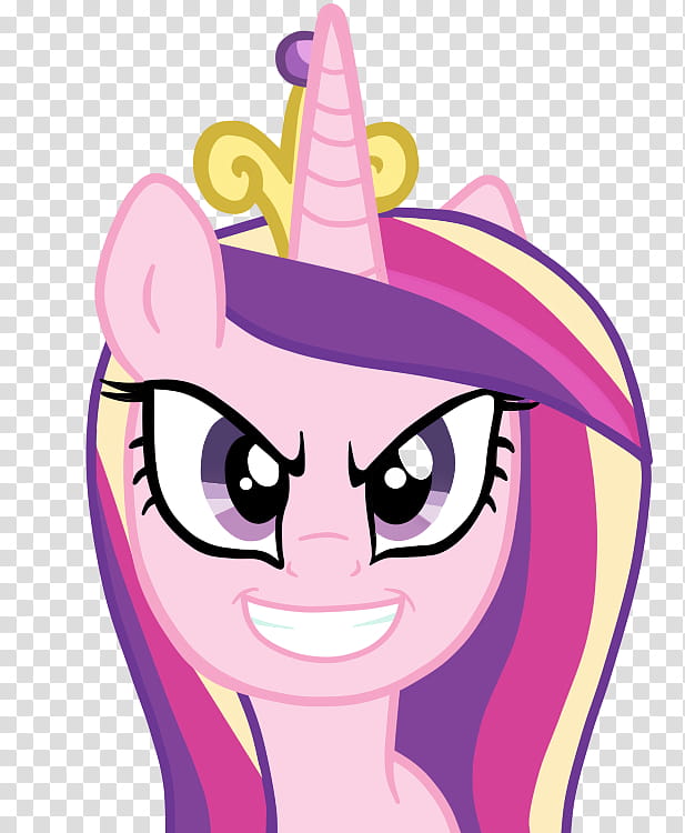 Princess Cadence Evil Version , pink My Little Pony transparent background PNG clipart