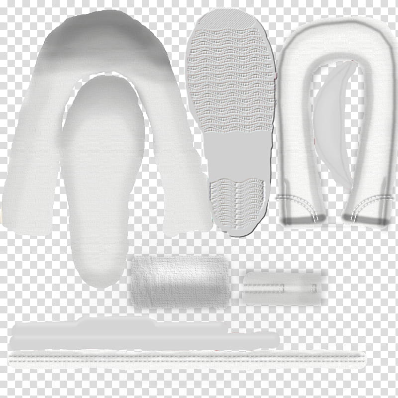 MMD Cloth Base, white shoe sole transparent background PNG clipart