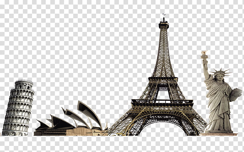 Building, Eiffel Tower, Courier, Landmark, Dtdc, Tourism, Monument, Service transparent background PNG clipart