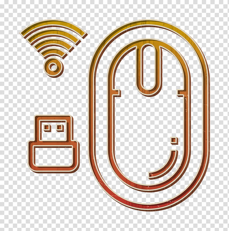 Mouse icon Electronics icon Electronic Device icon, Line, Brass, Metal transparent background PNG clipart