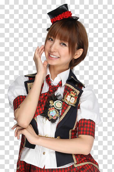 Mariko Shinoda AKB render transparent background PNG clipart