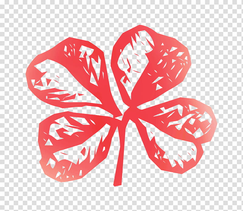 Saint Patricks Day, Luck, Good Luck Charm, Fourleaf Clover, Mobile Phones, Red, Plant, Hibiscus transparent background PNG clipart