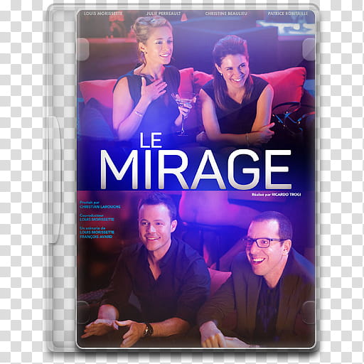 Movie Icon Mega , Le mirage, Le Mirage DVD case transparent background PNG clipart