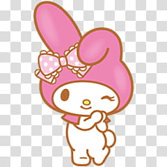 My Melody S , Sanrio character transparent background PNG clipart