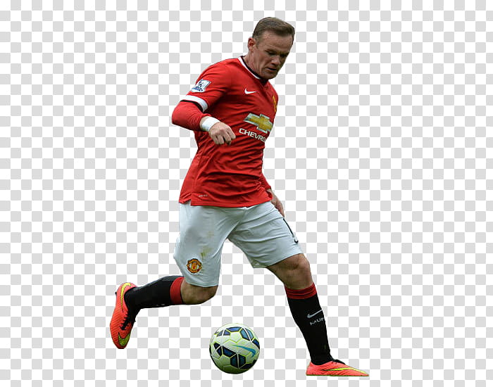 wayne rooney Manchester United - transparent background PNG clipart