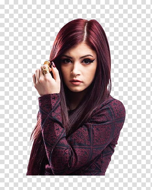 CHRISSY COSTANZA, woman wearing maroon and blue floral long-sleeved shirt transparent background PNG clipart