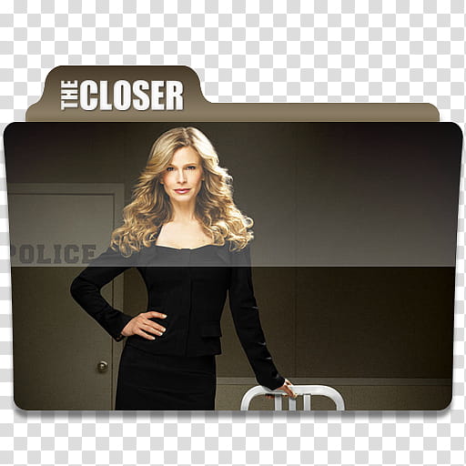 Windows TV Series Folders C D, The Closer cover transparent background PNG clipart