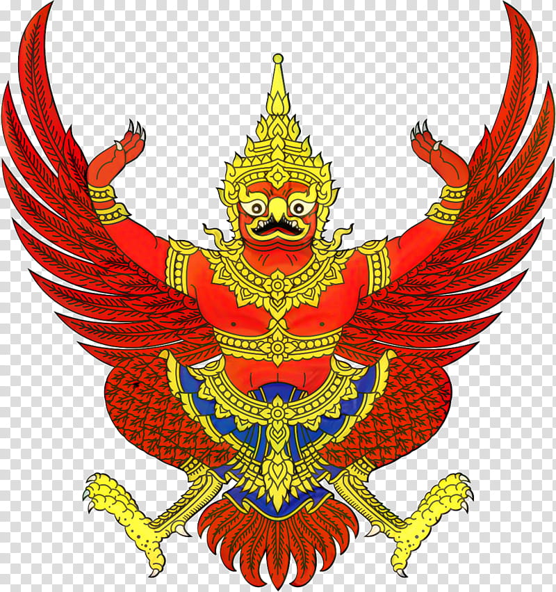 Garuda Indonesia, Thailand, Emblem Of Thailand, Coat Of Arms, National Emblem, National Emblem Of Indonesia, Phi Ta Khon, Government Of Thailand transparent background PNG clipart