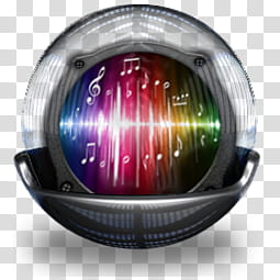 Sphere   , music media icon transparent background PNG clipart