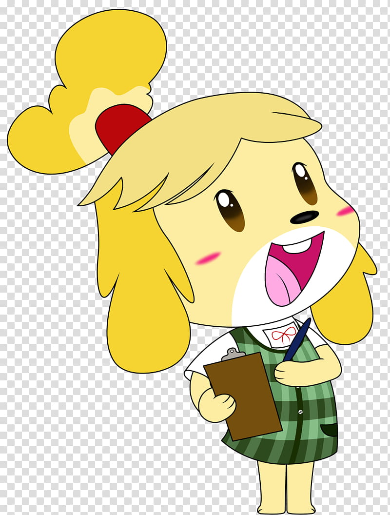 Animal Crossing New Leaf Isabelle transparent background PNG clipart