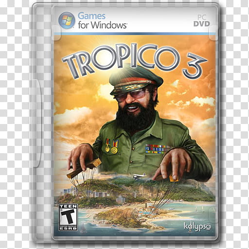 Game Icons , Tropico  transparent background PNG clipart