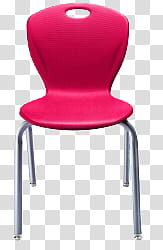 Back to school  s, pink and gray chair transparent background PNG clipart
