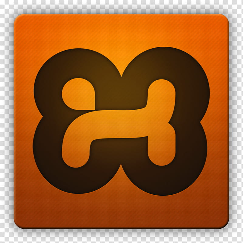 clean HD Icon II, XAMPP, squircle orange and black icon transparent background PNG clipart clean HD Icon II, XAMPP, squircle orange and black icon transparent background PNG clipart