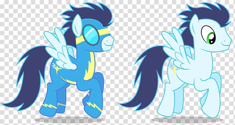 Soarin Hovering, My Little Pony character illustration transparent background PNG clipart