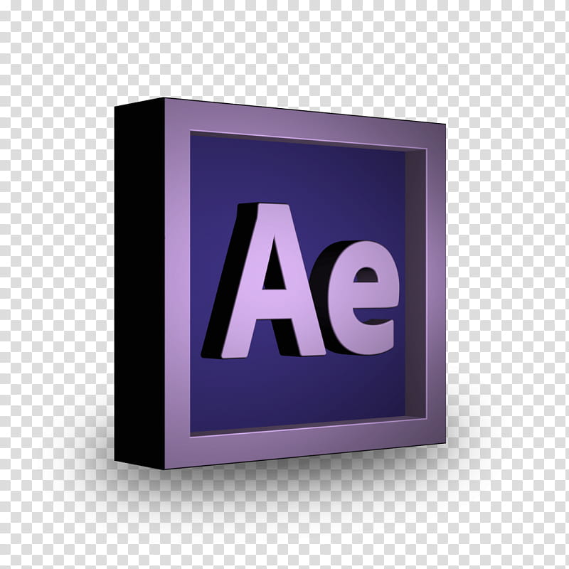 Adobe Logo, Adobe After Effects, 3D Computer Graphics, Visual Effects, Motion Graphics, Animation, Violet, Purple transparent background PNG clipart