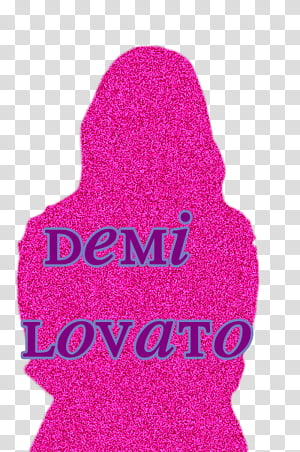 sillueta demi lovato transparent background PNG clipart thumbnail